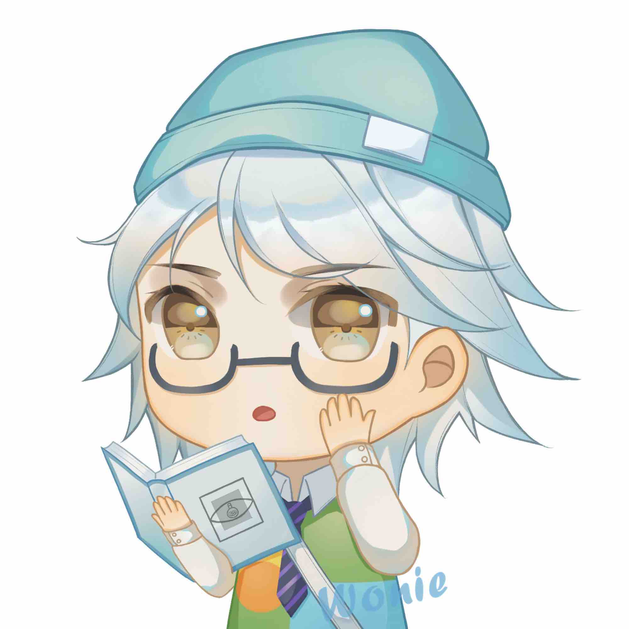 【q版同人】张良缤纷绘卷皮肤头像