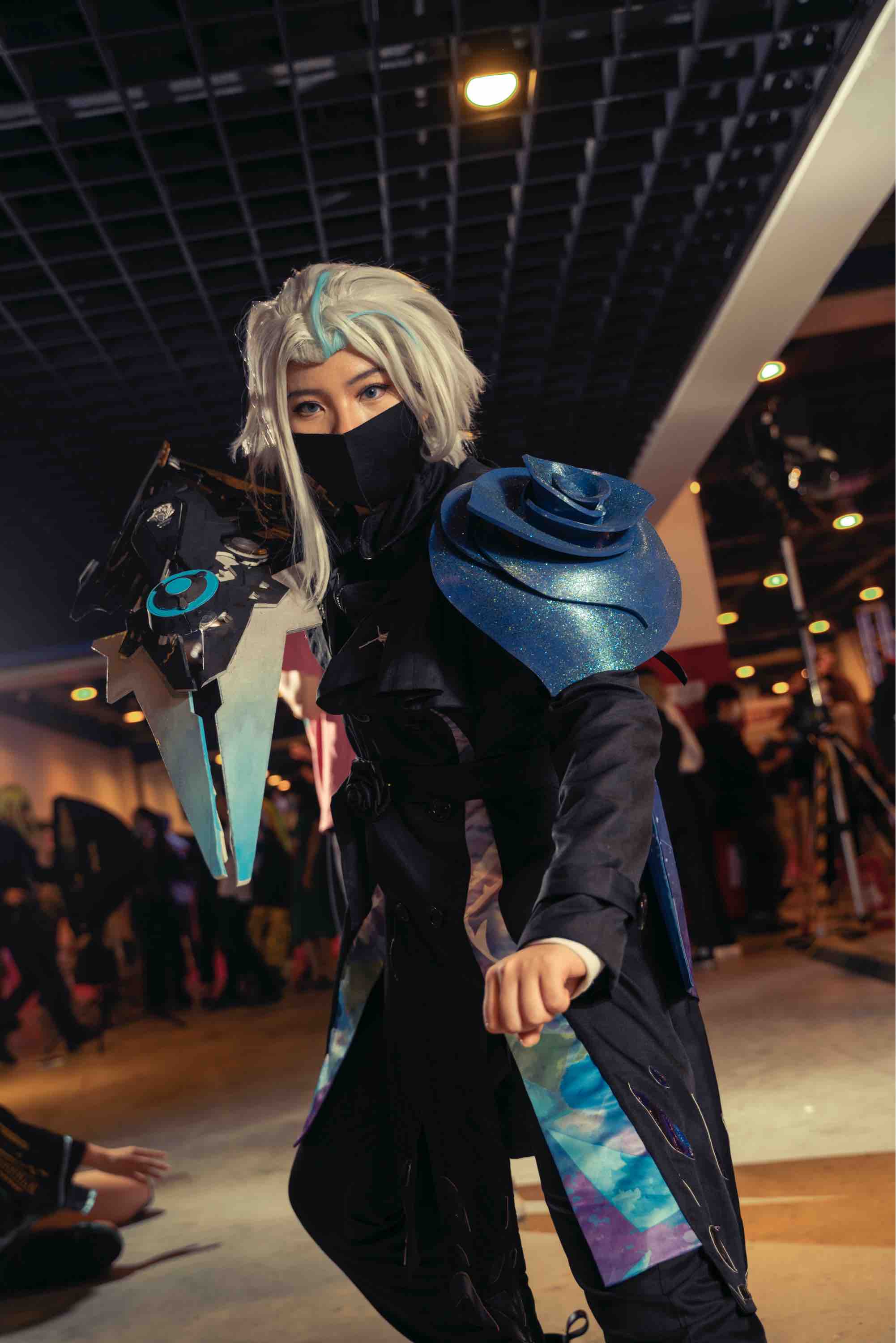 双兰默契交锋cosplay