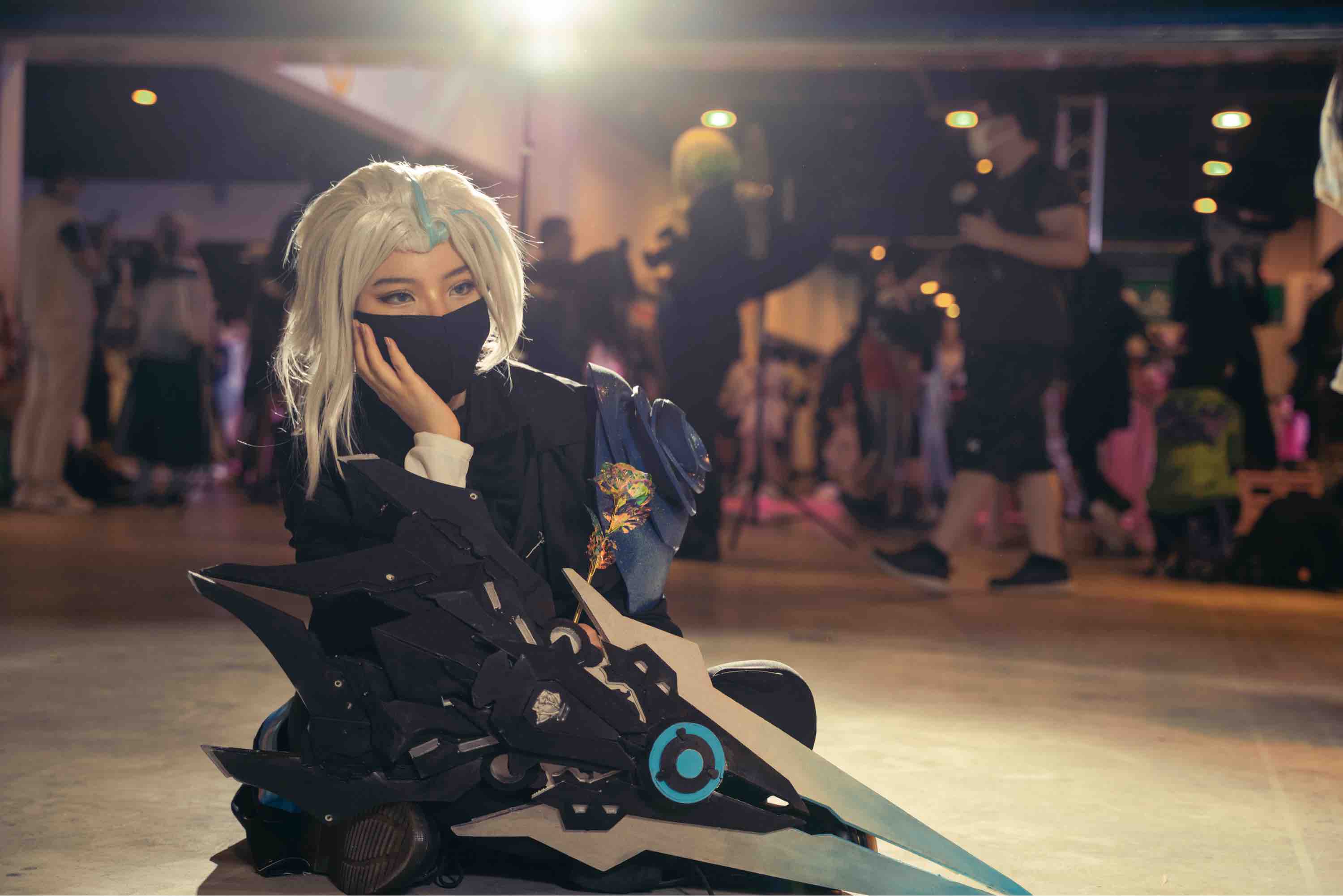 双兰默契交锋cosplay