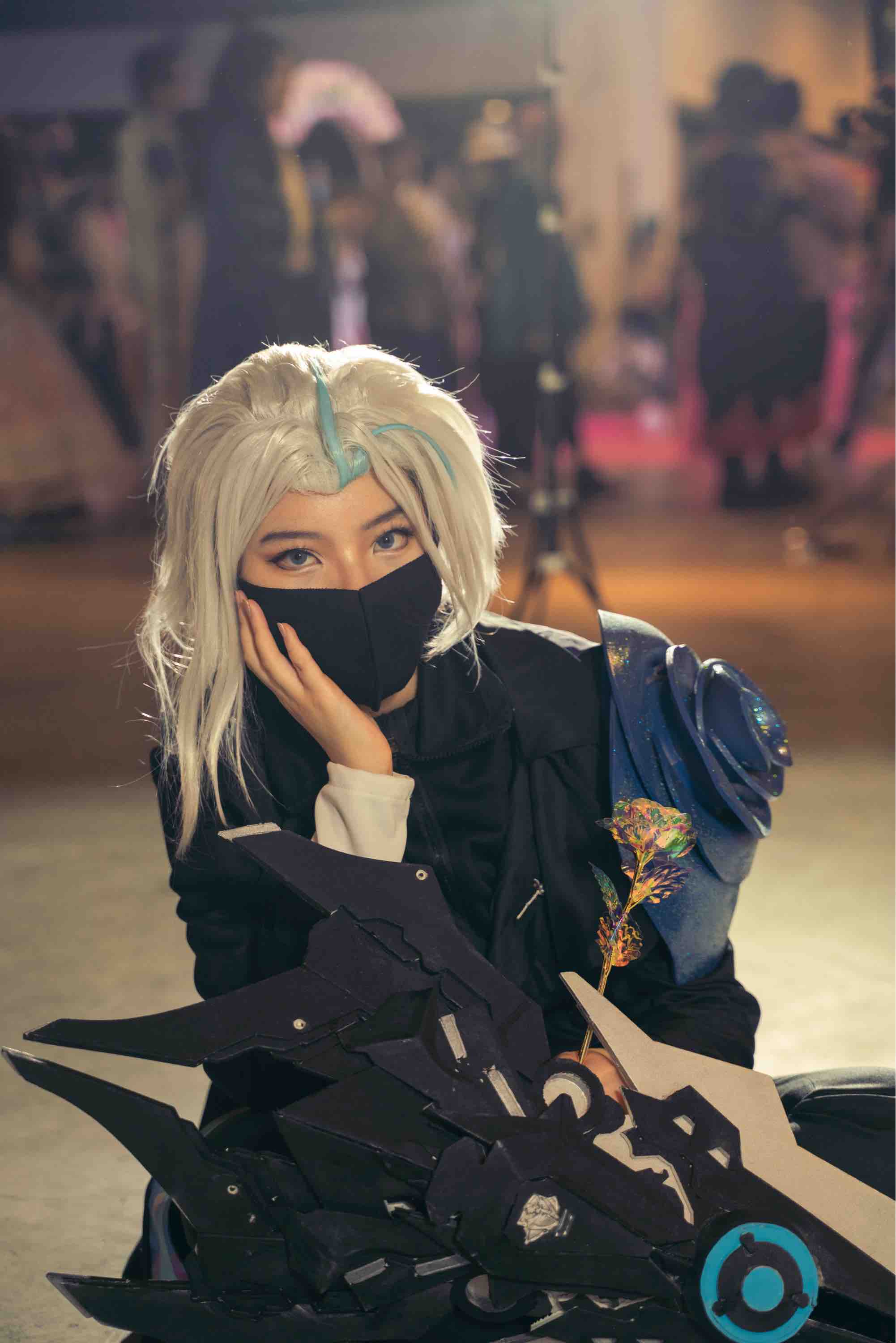 双兰默契交锋cosplay