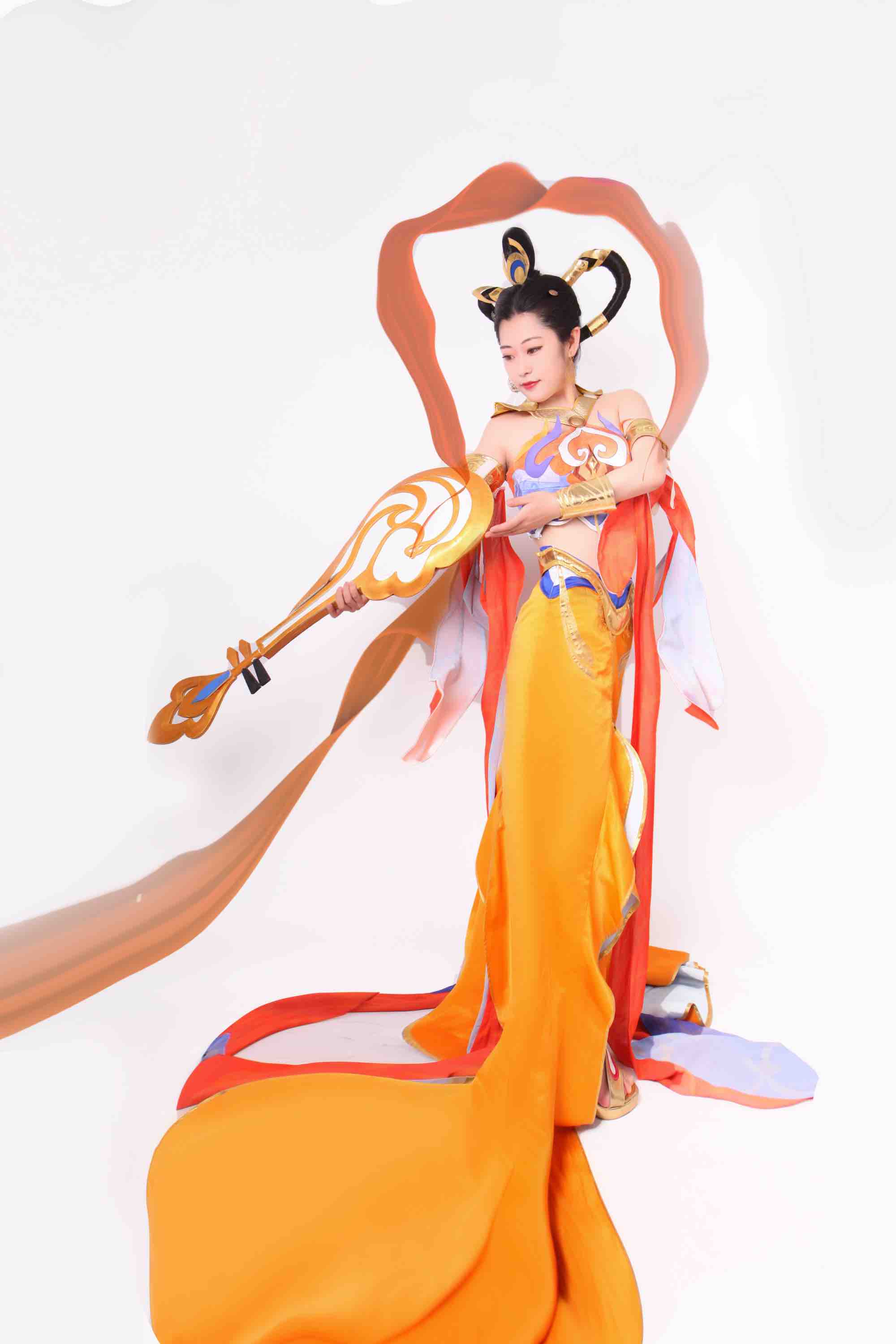 王者cos:玉环遇见飞天曲终人散