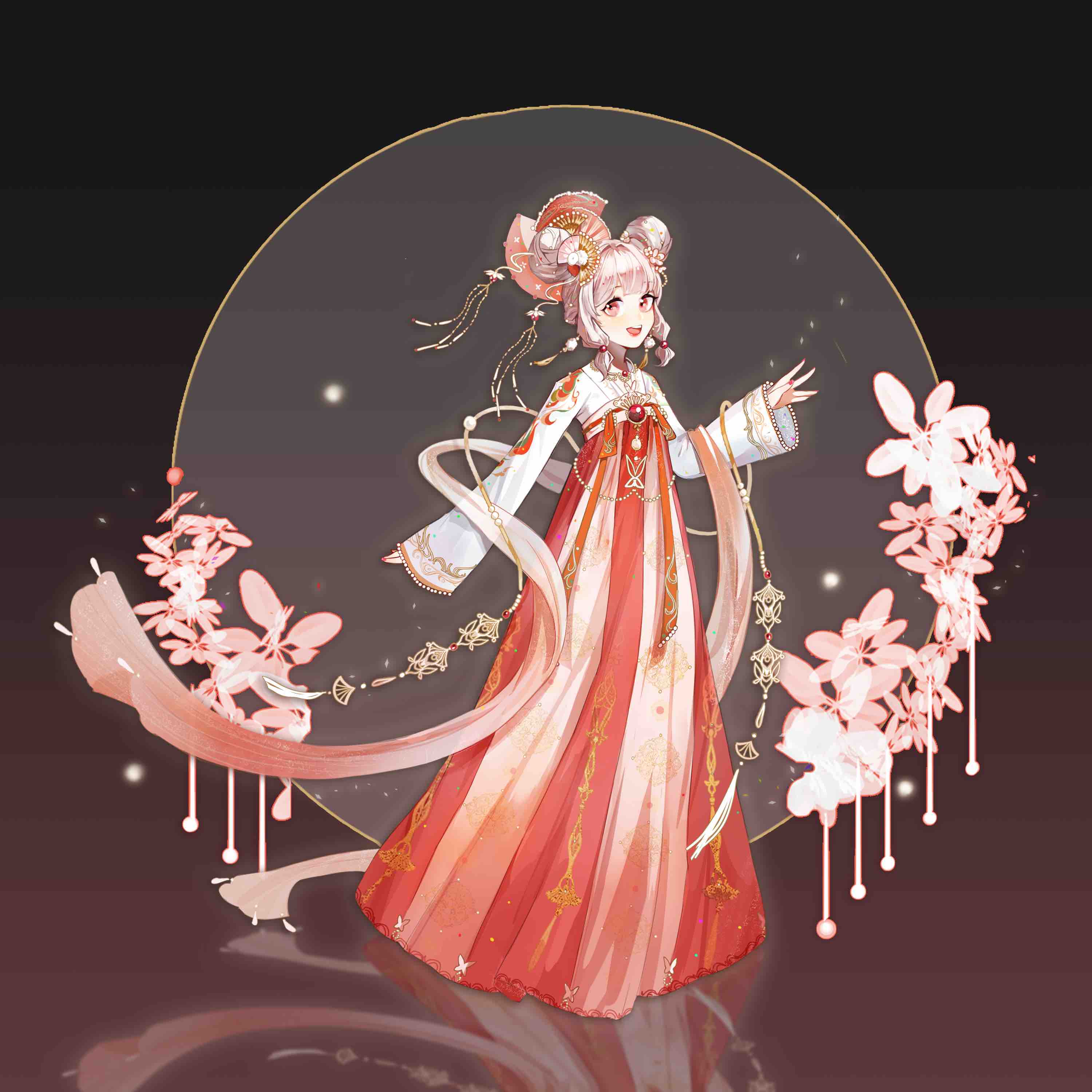 小乔,大乔,蔡文姬,甄姬,阿古朵六位三分之地女英雄的汉服~很荣幸获得